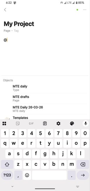 Anytype Linking Across Objects