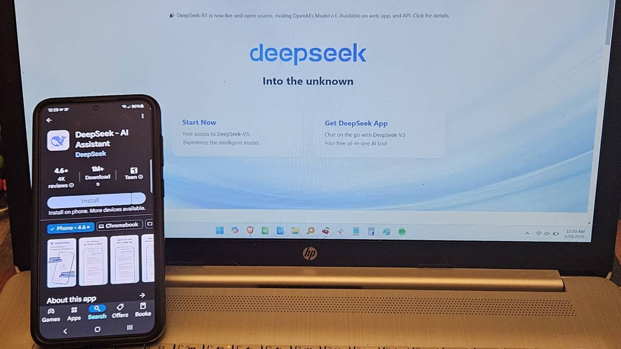DeepSeek Sinking AI Competition and Stock Market