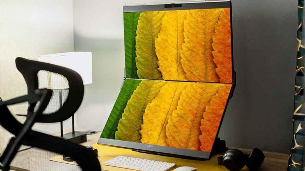 Get Ergonomic with a Geminos Stacked Dual 24” Screen Monitor