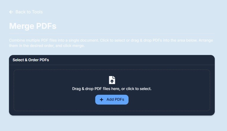 Merging PDF files with McStumble.