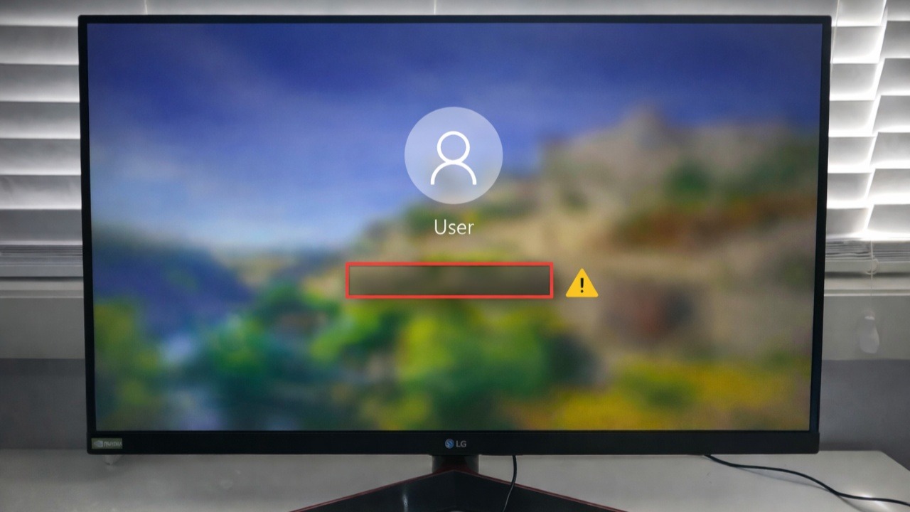 How To Fix Windows Login Screen When Password Box Won't Appear