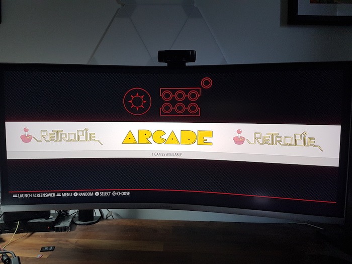 RetroPie will identify new games automatically.