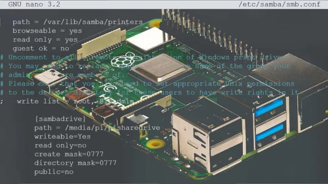 How to Build a NAS Server with Raspberry Pi And Samba