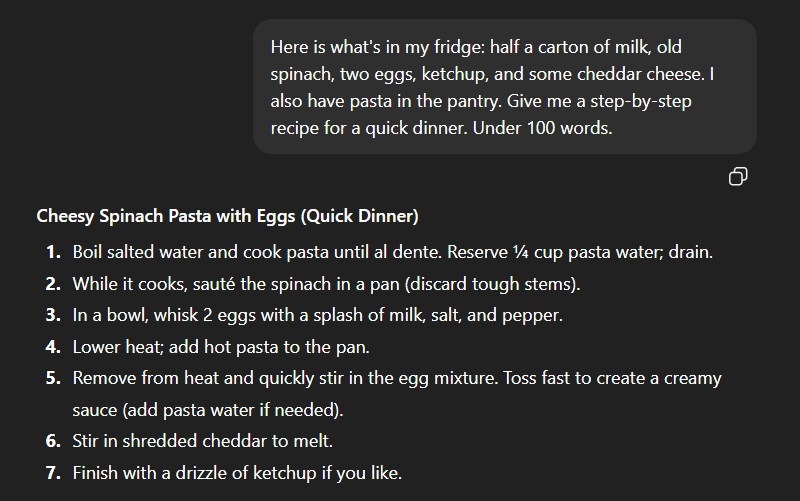 Response By Chatgpt For The Jumbled Input Failure Prompt