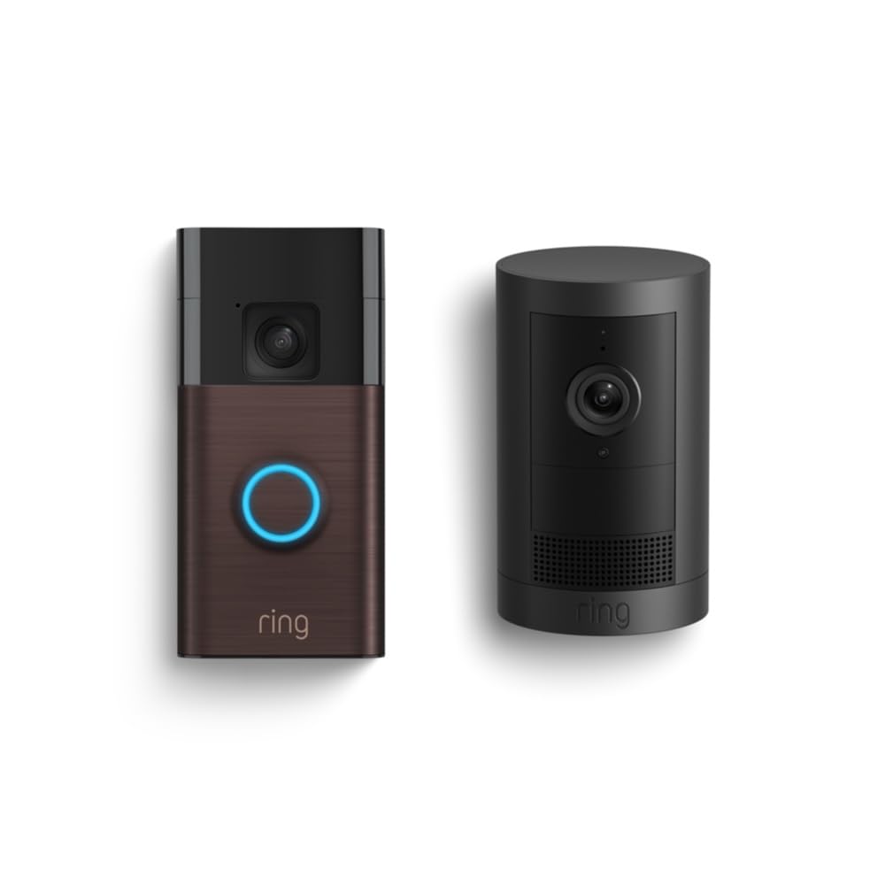 Ring Battery Doorbell + Outdoor Cam Plus Bundle