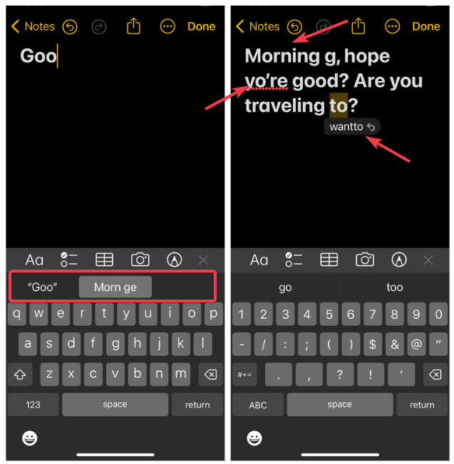 Autocorrect Issues Ios