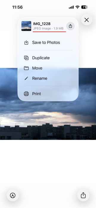 Checking For Heic Iphone Conversion View Files