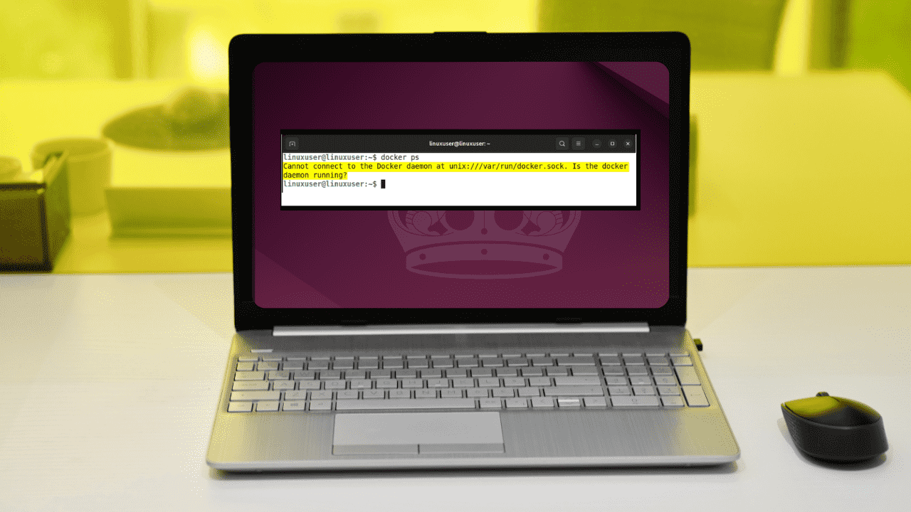 Fix Cannot Connect To Docker Daemon