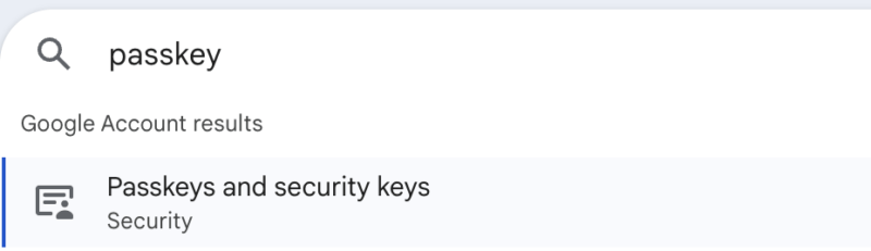 Google Passskey And Security