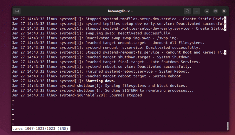 Identifying Service Causing Delay Using Journalctl