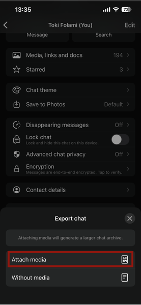 Ios Whatsapp Stickers Export Attach Media