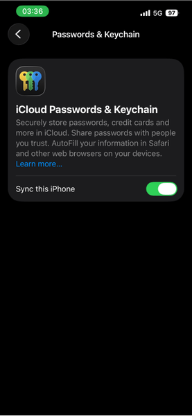 Iphone Passsword Keychain