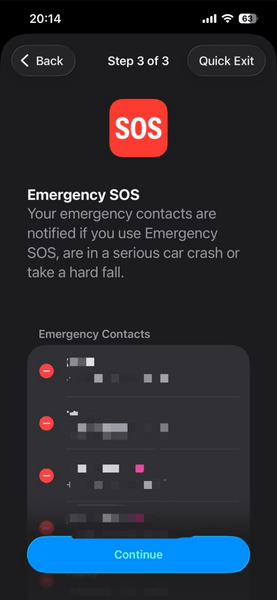 Iphone Safety Check Sos