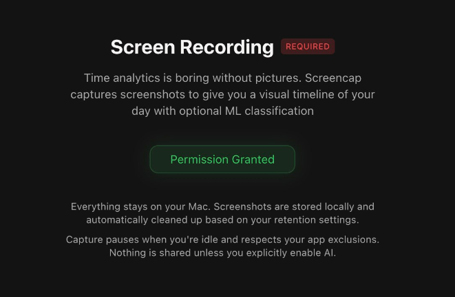 Screen Cap Permission