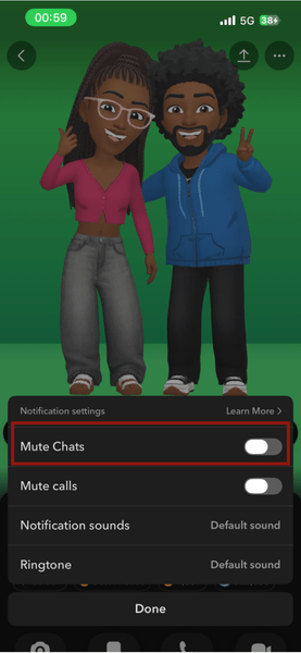 Snpachat Notification Settings Mute