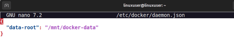 Update Docker Configuration