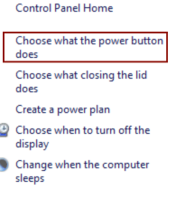 Windows Power Button