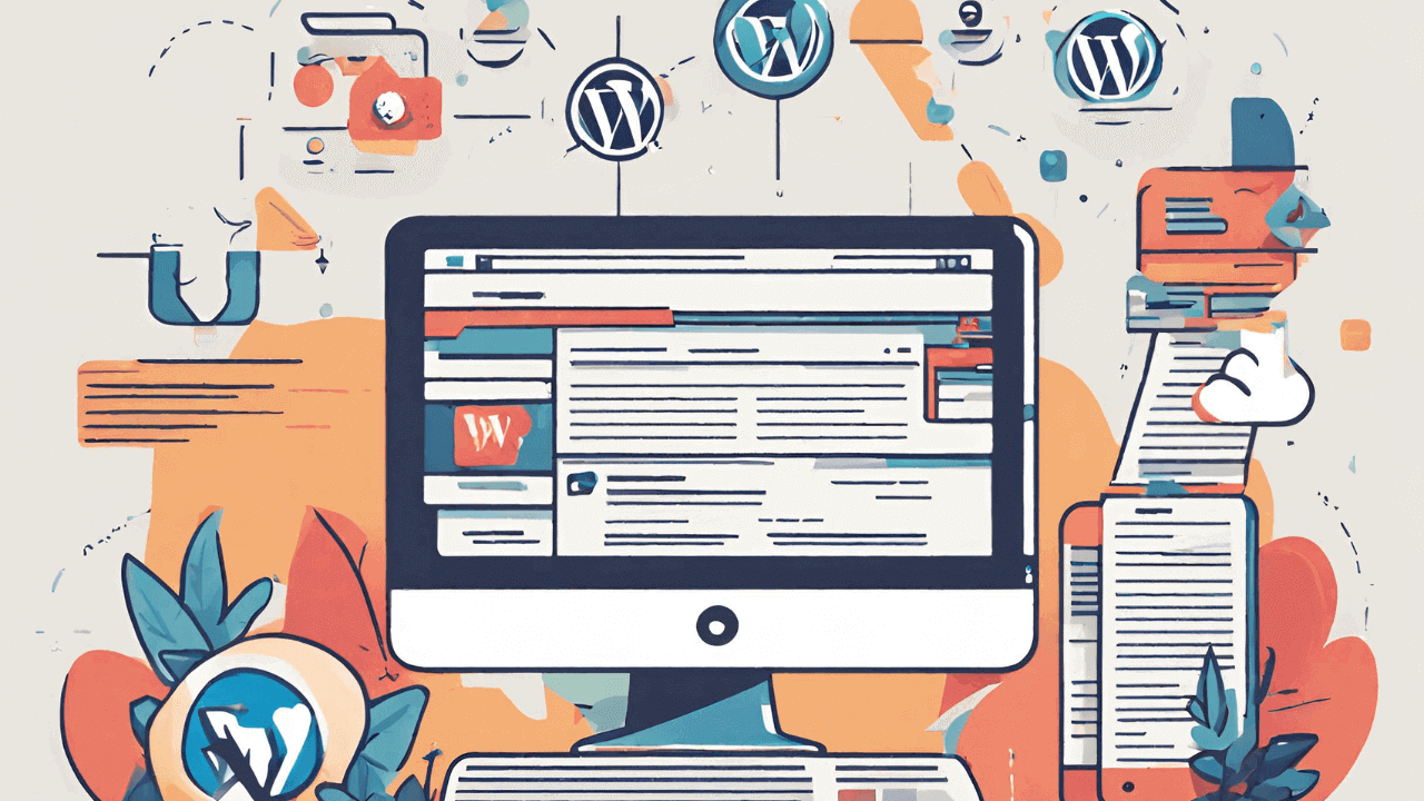 Wordpress Website On Computer