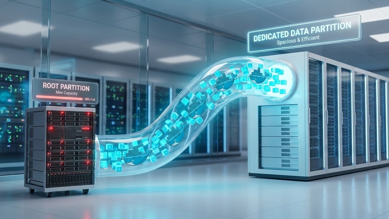 Running Out of Space? How to Safely Move Docker Volumes to a Larger Partition